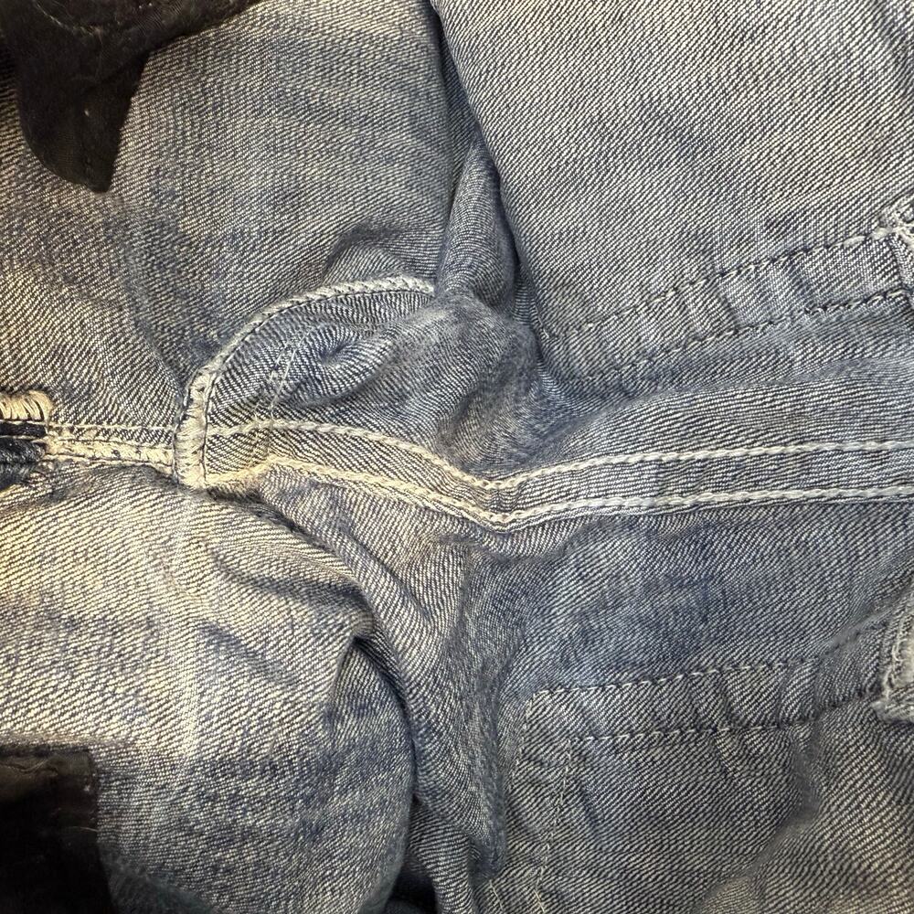 Miss Me Jeans Women's 27x33 (4) Blue Signature Boot Tall Western Bling EUC - Picture 11 of 16
